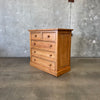 Vintage Pine Five Drawer Chest