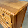 Vintage Tall Pine Six Drawer Chest