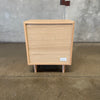 Article "Lenia" Single Nightstand In White Oak