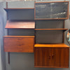 Mid Century Poul Cadovious Teak Modular Shelving Unit, 1960's