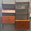 Mid Century Poul Cadovious Teak Modular Shelving Unit, 1960's