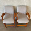 Pair of Mid Century Danish Modern Teak Stools