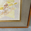 Mid Century Modern Oil on Board Painting By Eugene P. Nowlen