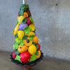 Mid Century Fruits Ceramic Lamp By Marbro