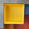 Vintage Bookcase Colorful Cube