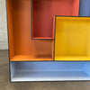 Vintage Bookcase Colorful Cube
