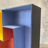 Vintage Bookcase Colorful Cube