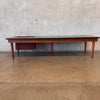 Mid Century Modern Coffee Table With Magazine Holder