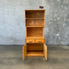 Vintage Solid Oak Cabinet