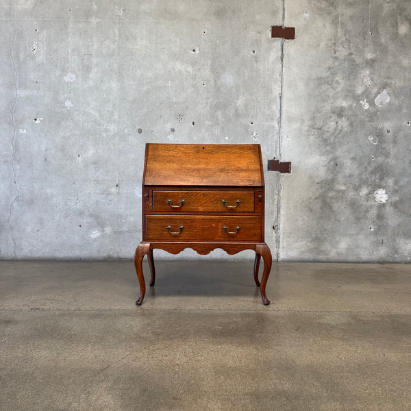 Antique Oak Secretary Desk