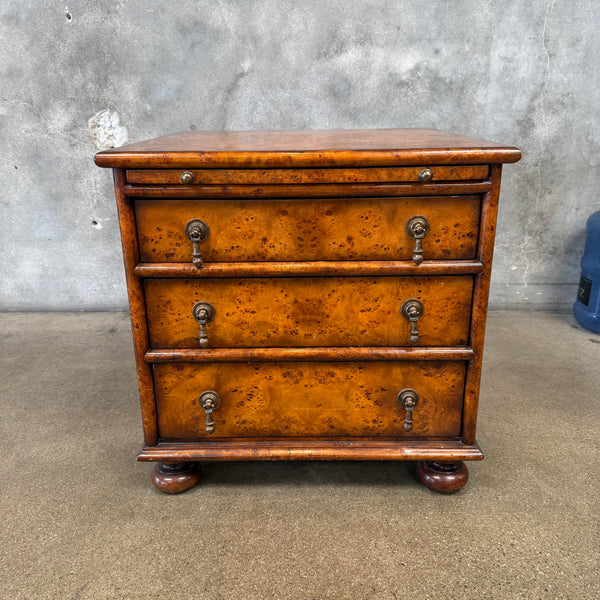 Vintage Theodore Alexander Burl Cabinet