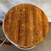 Pair of Vintage Oak Stools