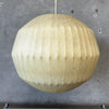 Pair of Early Vintage Mid Century Modern Bubble Lamps Designed by George Nelson