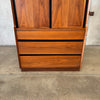 Mid Century Modern Highboy Dresser by Dillingham, in Walnut 1960's