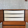 Mid Century Modern Highboy Dresser by Dillingham, in Walnut 1960's