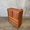 Mid Century Modern Highboy Dresser by Dillingham, in Walnut 1960's