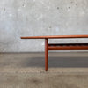 Mid Century Modern Teak Coffee Table by Grete Jalk, Denmark 1960's