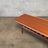 Mid Century Modern Teak Coffee Table by Grete Jalk, Denmark 1960's