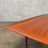 Mid Century Modern Teak Coffee Table by Grete Jalk, Denmark 1960's