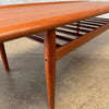 Mid Century Modern Teak Coffee Table by Grete Jalk, Denmark 1960's