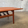 Mid Century Modern Teak Coffee Table by Grete Jalk, Denmark 1960's