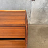 Mid Century Modern 9 Drawer Dresser by Dillingham, in Walnut 1960's