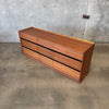 Mid Century Modern 9 Drawer Dresser by Dillingham, in Walnut 1960's