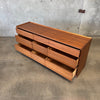 Mid Century Modern 9 Drawer Dresser by Dillingham, in Walnut 1960's