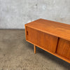 Vintage Teak Low Credenza, Denmark C. 1960