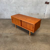 Vintage Teak Low Credenza, Denmark C. 1960