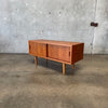 Vintage Teak Low Credenza, Denmark C. 1960