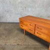 Vintage Teak Low Chest , Denmark C. 1960