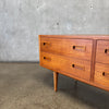 Vintage Teak Low Chest , Denmark C. 1960