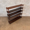 Vintage Mid Century Adjustable Shelf Unit