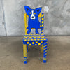 Artist Blue Dog Children's Chair by Meg Greenwood