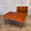 Vintage Drexel Declaration Mid Century Modern Walnut Dining Table