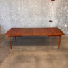 Vintage Drexel Declaration Mid Century Modern Walnut Dining Table