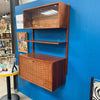 Cado Wall Unit by Poul Cadovius "Royal System" One Bay with Key