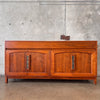 Vintage John Keal For Brown Saltman Walnut Credenza