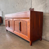 Vintage John Keal For Brown Saltman Walnut Credenza
