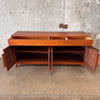 Vintage John Keal For Brown Saltman Walnut Credenza