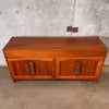 Vintage John Keal For Brown Saltman Walnut Credenza