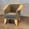 Pair Of Mohair Deco Revival Chairs
