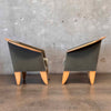 Pair Of Mohair Deco Revival Chairs