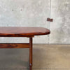 Skovby Rosewood Dining Table With Two Leaves