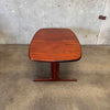 Skovby Rosewood Dining Table With Two Leaves