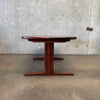 Skovby Rosewood Dining Table With Two Leaves