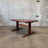 Skovby Rosewood Dining Table With Two Leaves