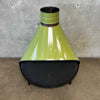 Vintage Mid Century Modern Green Finish Preway Fireplace
