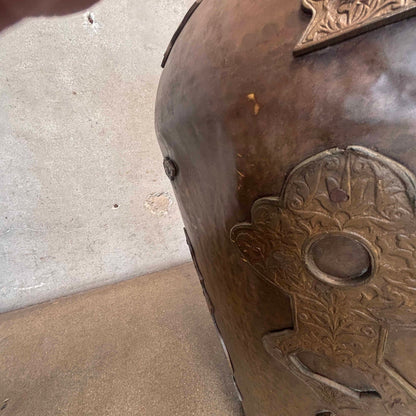 Imported Brass Garden Urn